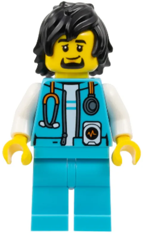 LEGO: Arctic Explorer Male Stethoscope (cty1658)