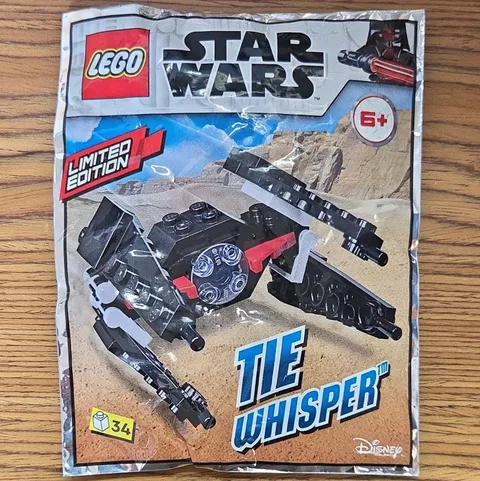 LEGO Star Wars 912288 TIE Whisper Limited Edition Polybag 34 pcs Ages 5+ (2022)