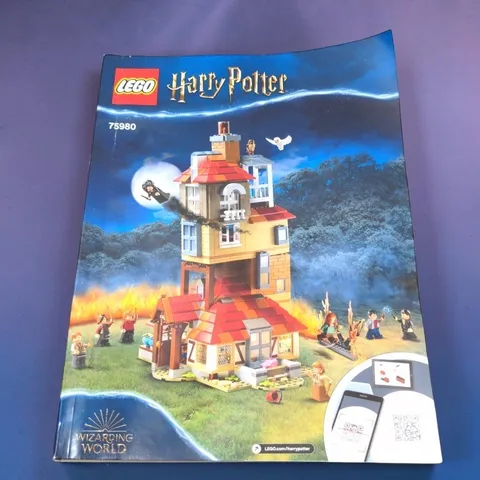 LEGO Harry Potter 75980 Attack on the Burrow Instruction Manual Only 2020