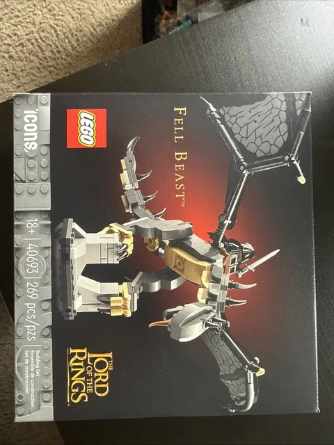 LEGO ICONS Lord of the Rings Fell Beast - Dragon - 40693