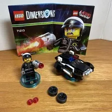 Lego Dimensions Lego Movie BAD COP POLICE CAR & Mini Figure 71213 Incomplete