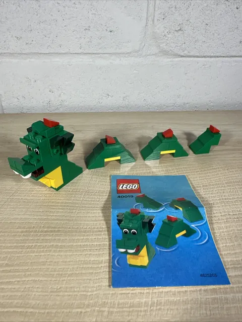 LEGO Brickley the Sea Serpent (40019) Disney Springs Retired Set W/ Manual