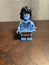 LEGO Avatar Na'vi Tuk Minifigure w/ Tail & Black Hair, Plastic, Age 8+