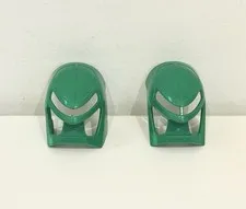2x LEGO Bionicle MASK 32565 Kanohi MIRU LEWA Green Mask of Levitation Part