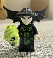 LEGO NINJAGO Skull Sorcerer (Njo0607) w/ Wings & Skull of Hazza D’Ur