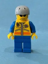 LEGO City Coast Guard Minifig cty0243 - Kayaker - Light Scratches/No Cracks
