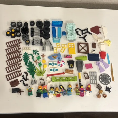 Lot of Lego Minifigures Parts and Accessories Minifigs