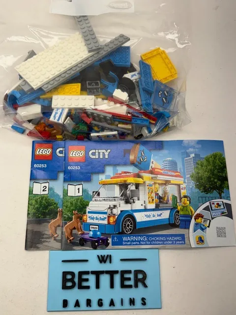 LEGO City: Ice-Cream Truck (60253) W/Instructions Complete