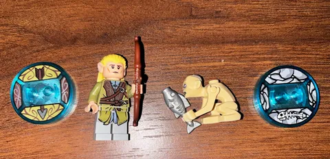 LEGO Lord of the Rings. Legolas and Goblin, Lego Dimension Series. Free horse