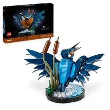LEGO Icons Kingfisher Bird Set, Model Building Kit for Adults to Build with Wate