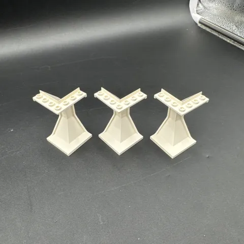 3x LEGO PART 2467 Panel 4 x 4 x 6 Corner Concave
