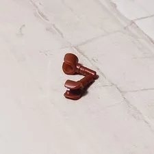 New LEGO Brown Hands Reddish Brown Lot of 2 Right Left Set pair African American
