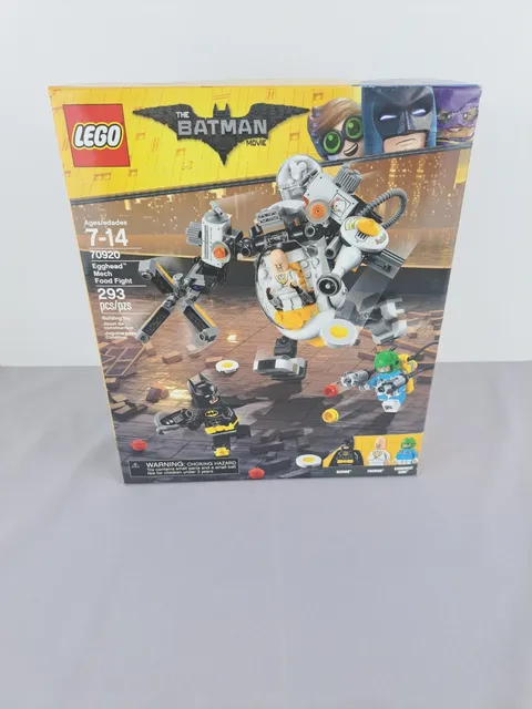 Lego Batman Movie 70920- Egghead Mech Food Fight- New Sealed Box