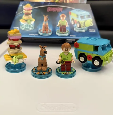 LEGO Dimensions 71206 Scooby-Doo Team Pack Shaggy & Scooby-Doo w/Everything 100%
