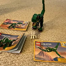 LEGO Creator 31058 Mighty Dinosaurs 174pcs 3-in-1 Complete Set w/ Box