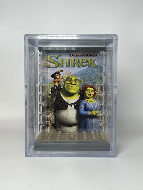 Collectible Force Pack Minifigure Display Case For Lego Disney Shrek
