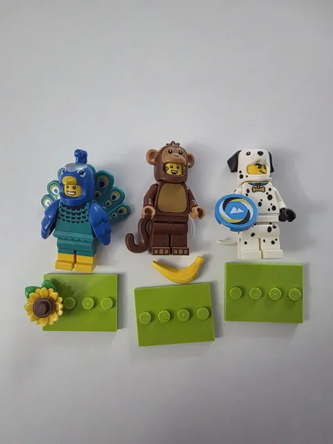 LEGO Minifigures Animal Series 28 Lot Of 3 Minifigures