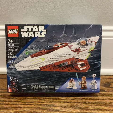 LEGO Obi-Wan Kenobi's Jedi Starfighter Star Wars -  (75333) - 282 pieces NEW