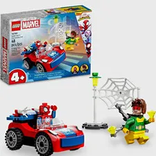 LEGO Marvel Spider-Man's Car and Doc Ock 10789 48 pcs Set Age 4+ Learn to Build