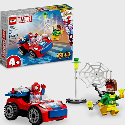 LEGO Marvel Spider-Man's Car and Doc Ock 10789 48 pcs Set Age 4+ Learn to Build