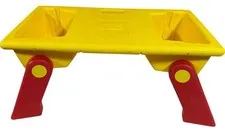 Vintage LEGO 1994 Building Table Portable Storage Folding Legs Lap Tray