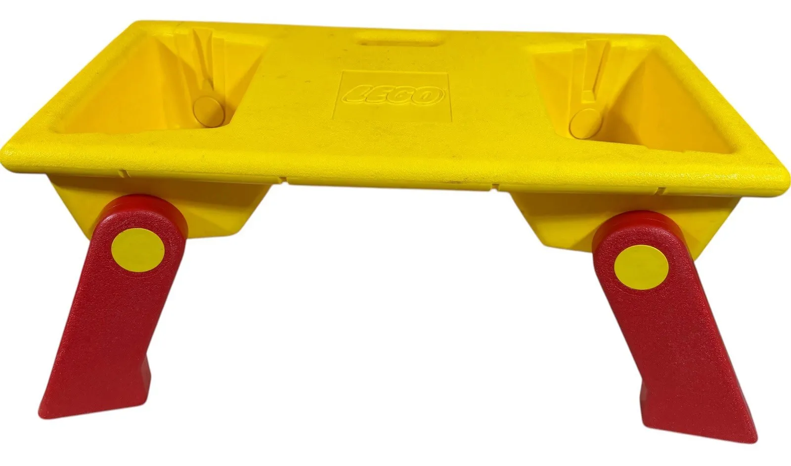 Vintage LEGO 1994 Building Table Portable Storage Folding Legs Lap Tray