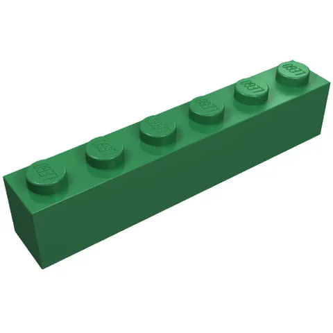 25x LEGO® Part 3009 - Brick 1 x 6