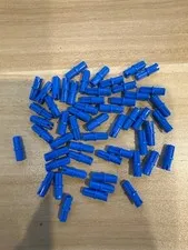 Lego Technic 43093 Technic Axle 1L with Pin with Friction Ridges, Blue