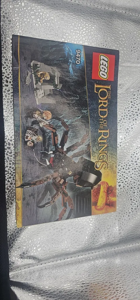LEGO 9470 The Lord of The Rings Shelob Attacks Box & Instructions Only