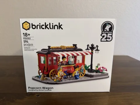 LEGO Bricklink Designer Program (910052) Popcorn Wagon ~New & Sealed~ Sold Out