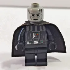 Darth Vader White Pupils sw0277 LEGO® Star Wars Minifigure w/ Cape Only