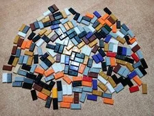 LEGO BULK LOT OF 220 MINIFIGURE UTENSIL INGOT BAR  #99563 MIXED COLORS