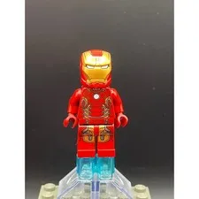 Lego Marvel Iron Man Mark 43 Minifigure sh0167 Avengers Gold