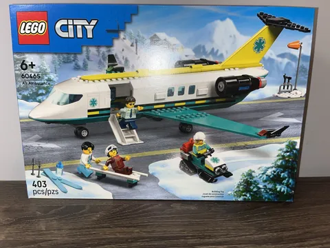 LEGO 60465 City Emergency Air Ambulance Plane NEW SEALED