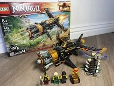 LEGO NINJAGO: Boulder Blaster (71736) 100% COMPLETE, All Minifigs + Box & Set