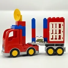 Lego Duplo Marvel Spider-Man Truck & Trailer Retired Incomplete Set 10608 Read!!