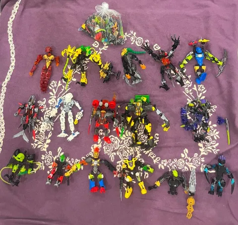 Lego Bionicle and Hero Factory Lot, Pls Read Description