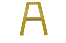 Lego® CITY TRAIN Railway Crane Cargo Part Pillar YELLOW