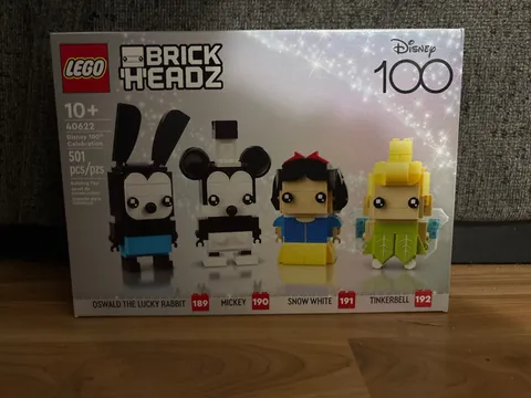 LEGO BRICKHEADZ: Disney 100th Celebration (40622) NIB