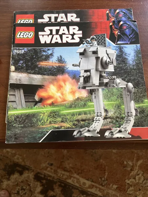 2007 LEGO Star Wars 7657 AT-ST Instruction Manual Only! Retired Very Rare