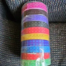 10x 40” Building Block Tape Rolls -  10 colors