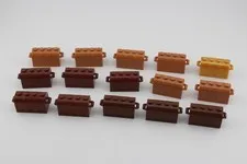 Lot of 15 genuine LEGO treasure chests containers various colors 4738 4739