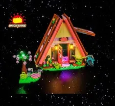 Brick Shine -GC Light kit for Lego Nature Glamping Cabin 42682 (NEW)