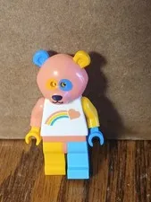 LEGO BEAR COSTUME GUY MINIFIGURE SERIES 19 COLLECTIBLE RAINBOW SUIT FIG