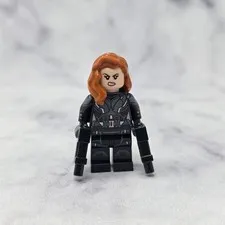 Lego Black Widow Minifigure Marvel 76166