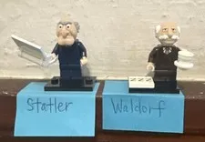 LEGO The Muppets 71033 Statler And Waldorf Minifigures 2022 Retired CMF