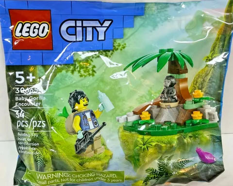 LEGO 30665 City Baby Gorilla Encounter Polybag New Sealed Retired Fast Ship NISB