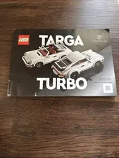 Lego Icons 10295 Porsche 911 Targa Turbo Instruction MANUAL Book ONLY NO BRIX