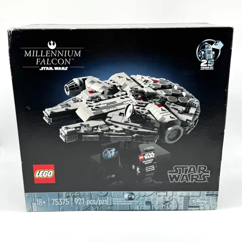 Lego Star Wars Millennium Falcon #75375 IOB Sealed 25 Years Starship Collection
