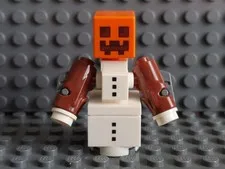 Lego 21120 - Minecraft Snow Golem Minifigure - Used